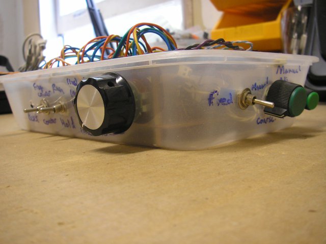 Isometric view of enclosure