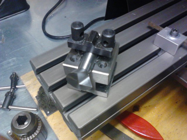Dovetail operation after milling